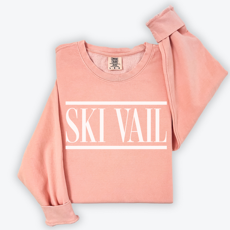 Ski Vail Lightweight Crewneck Sweatshirt