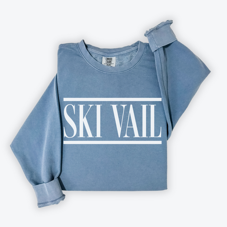 Ski Vail Lightweight Crewneck Sweatshirt