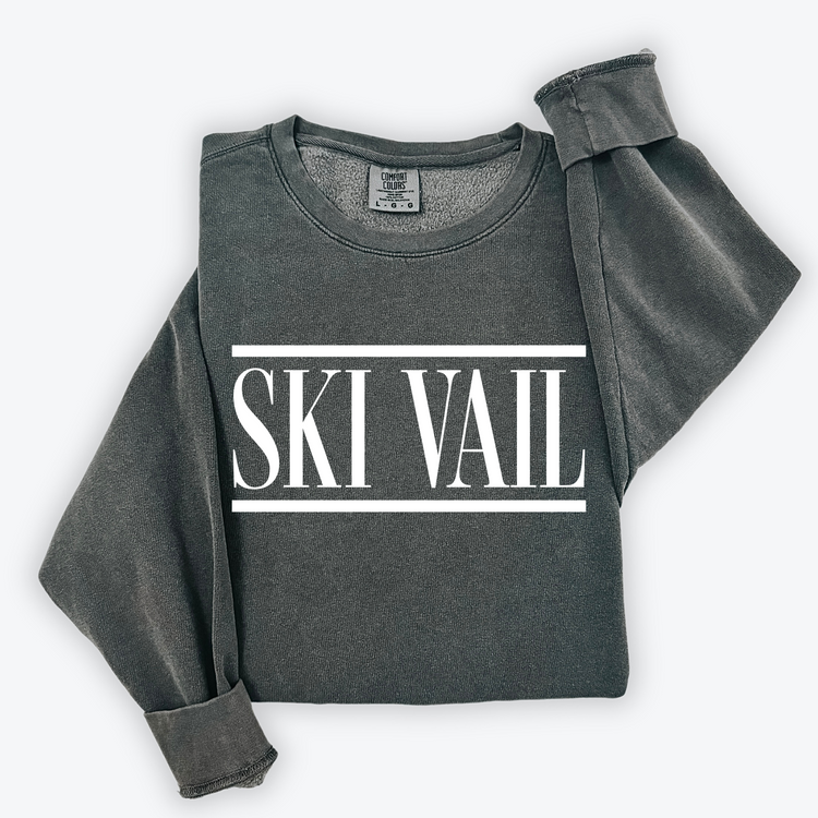 Ski Vail Lightweight Crewneck Sweatshirt