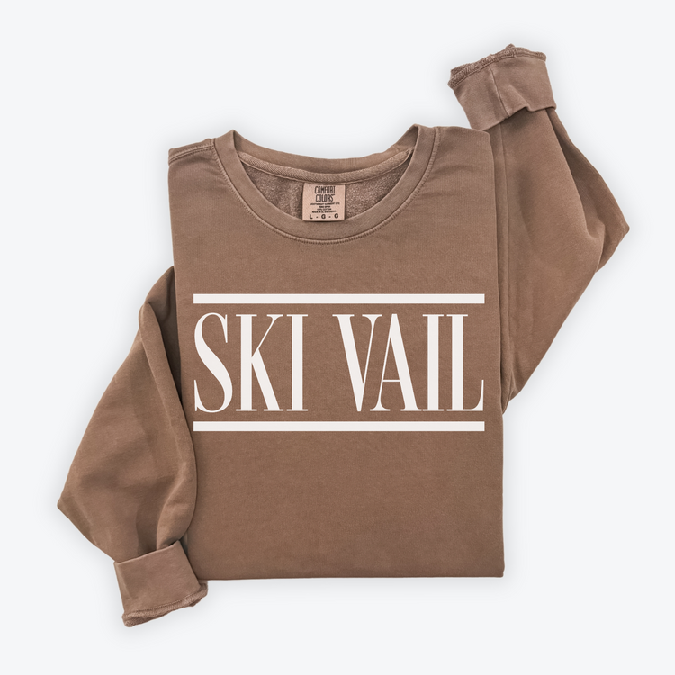 Ski Vail Lightweight Crewneck Sweatshirt