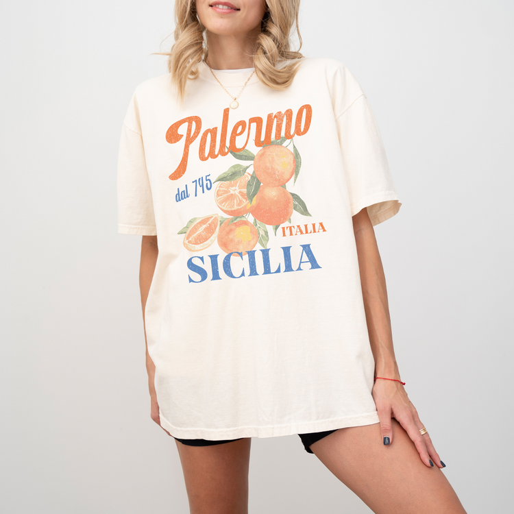 Palermo, Sicilia Short Sleeve T-Shirt