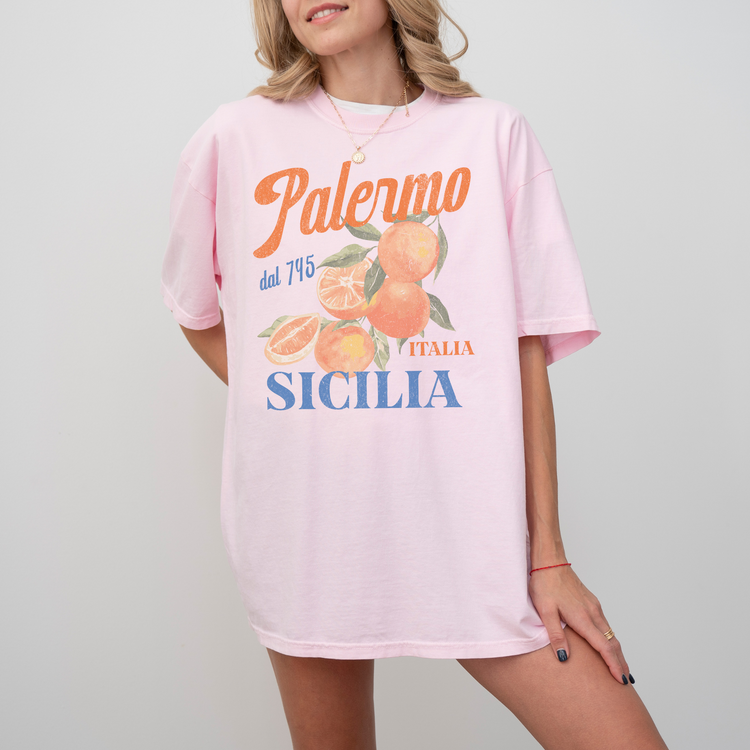 Palermo, Sicilia Short Sleeve T-Shirt