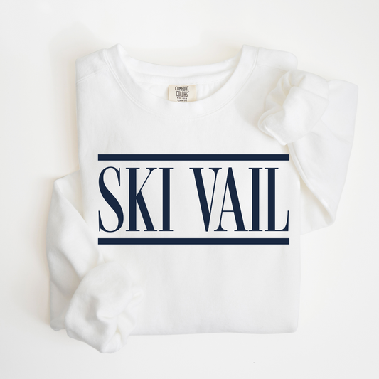 Ski Vail Lightweight Crewneck Sweatshirt