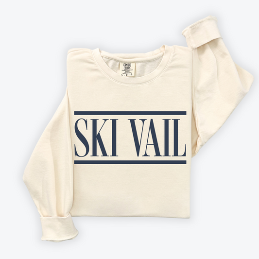 Ski Vail Lightweight Crewneck Sweatshirt